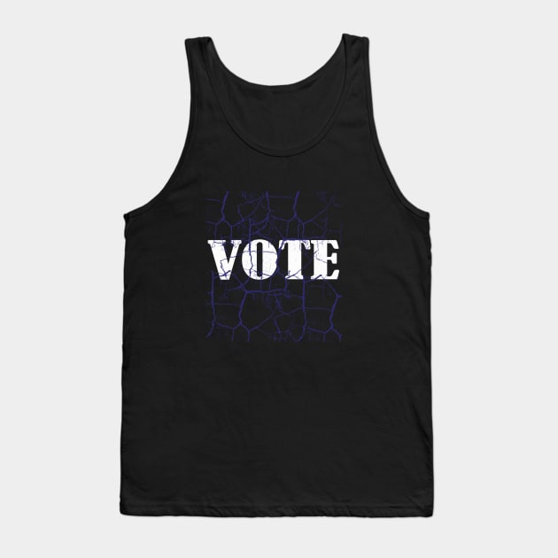 vote Tank Top by MAU_Design